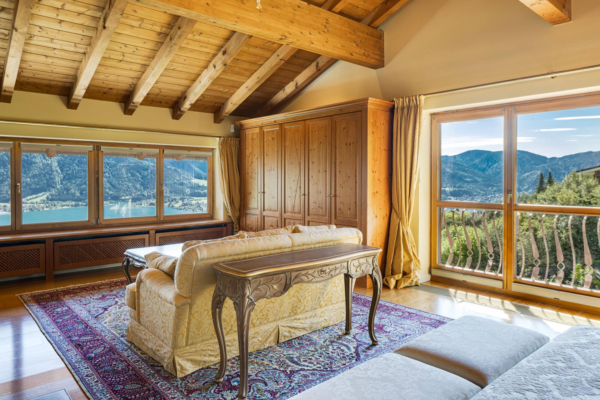 Bedroom_view_Lake Tegernsee_Villa