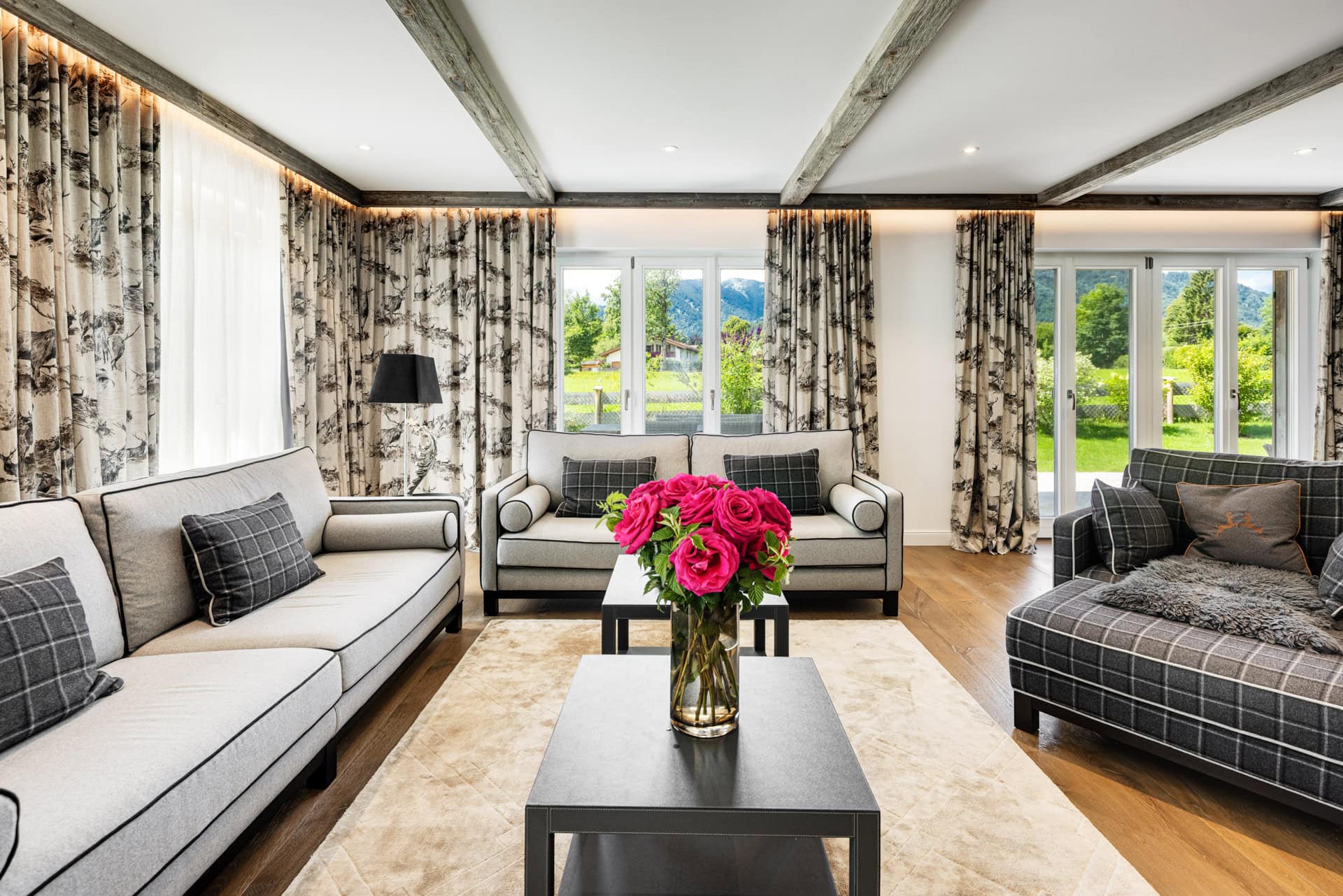 Living room with a view