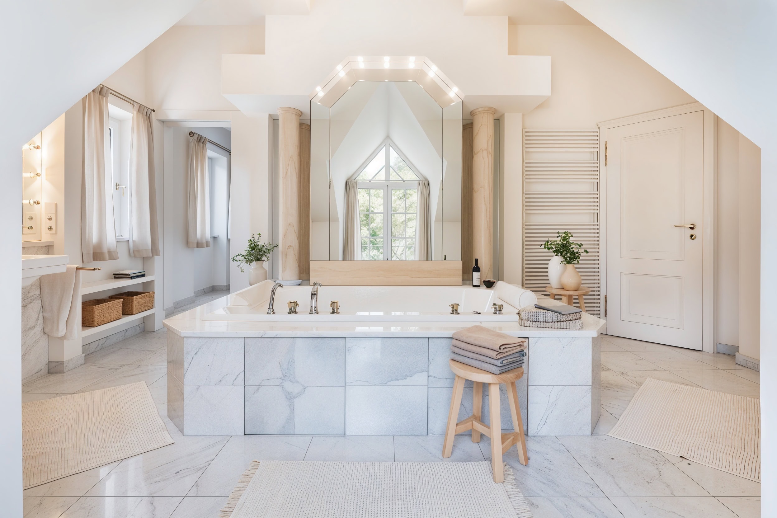 Main bathroom - (AI generated)