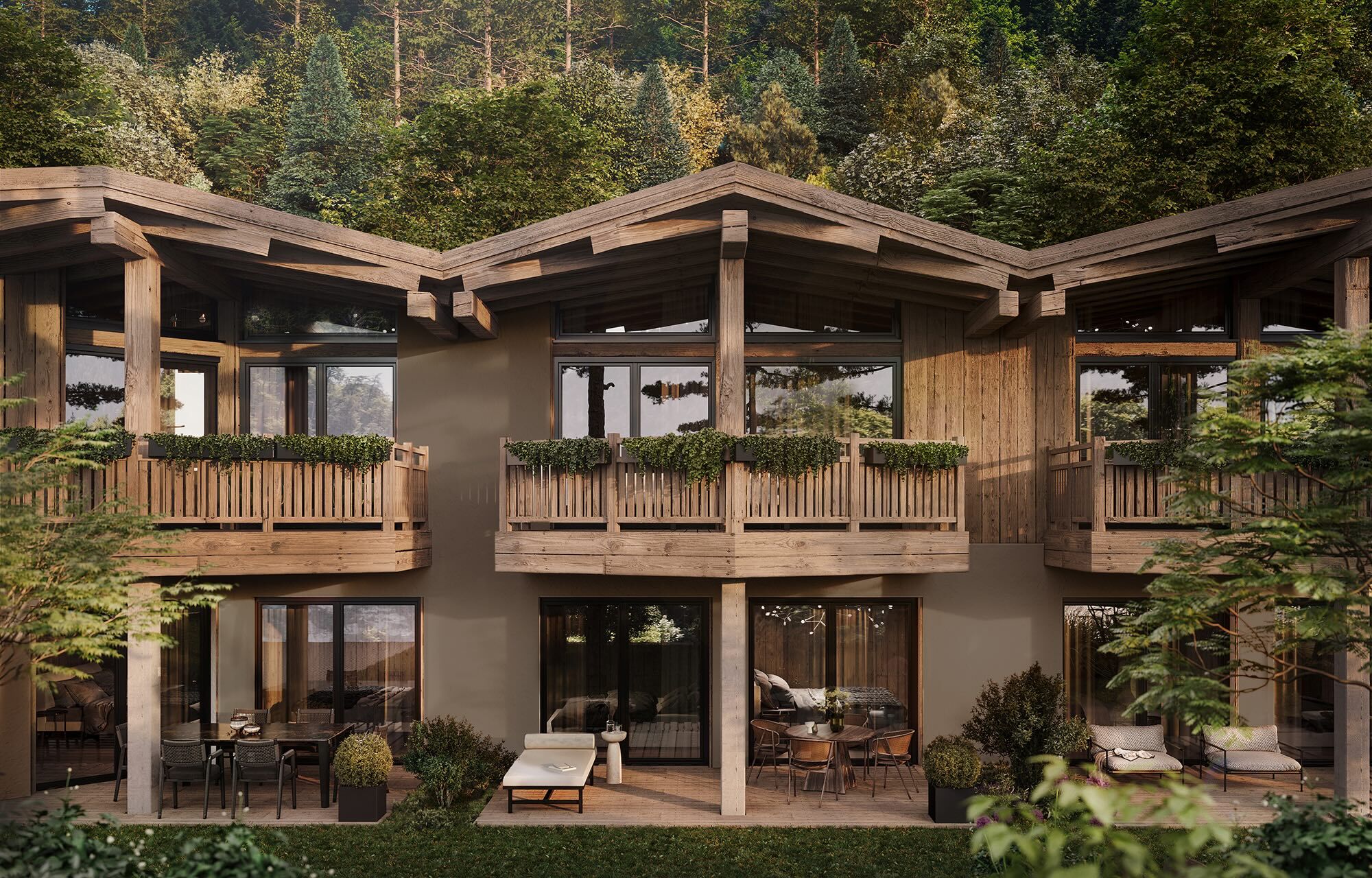 Chalet view