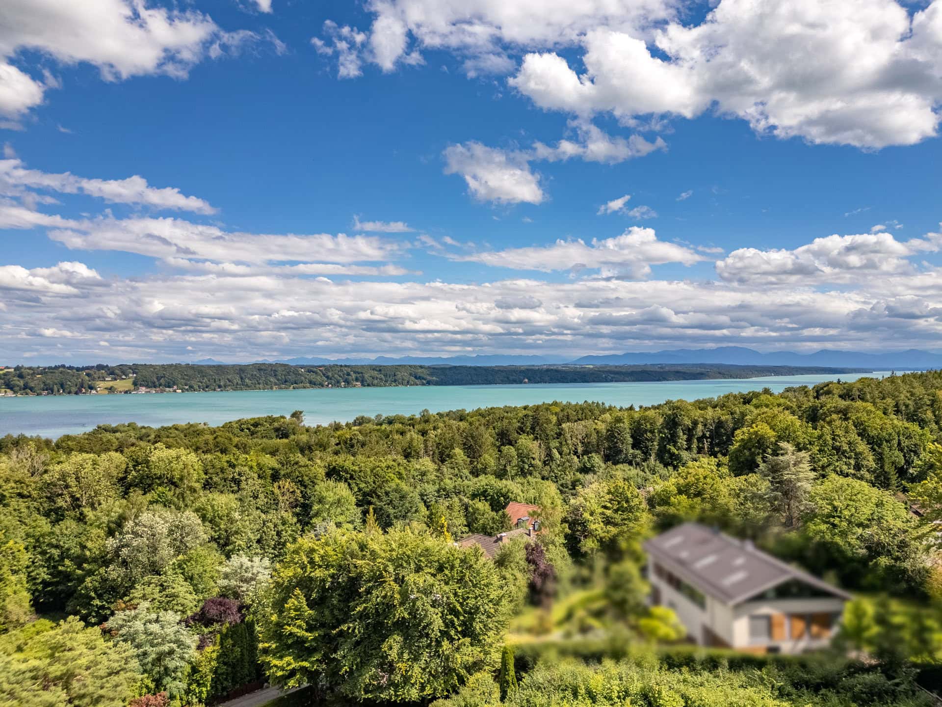 See- und Bergblick
