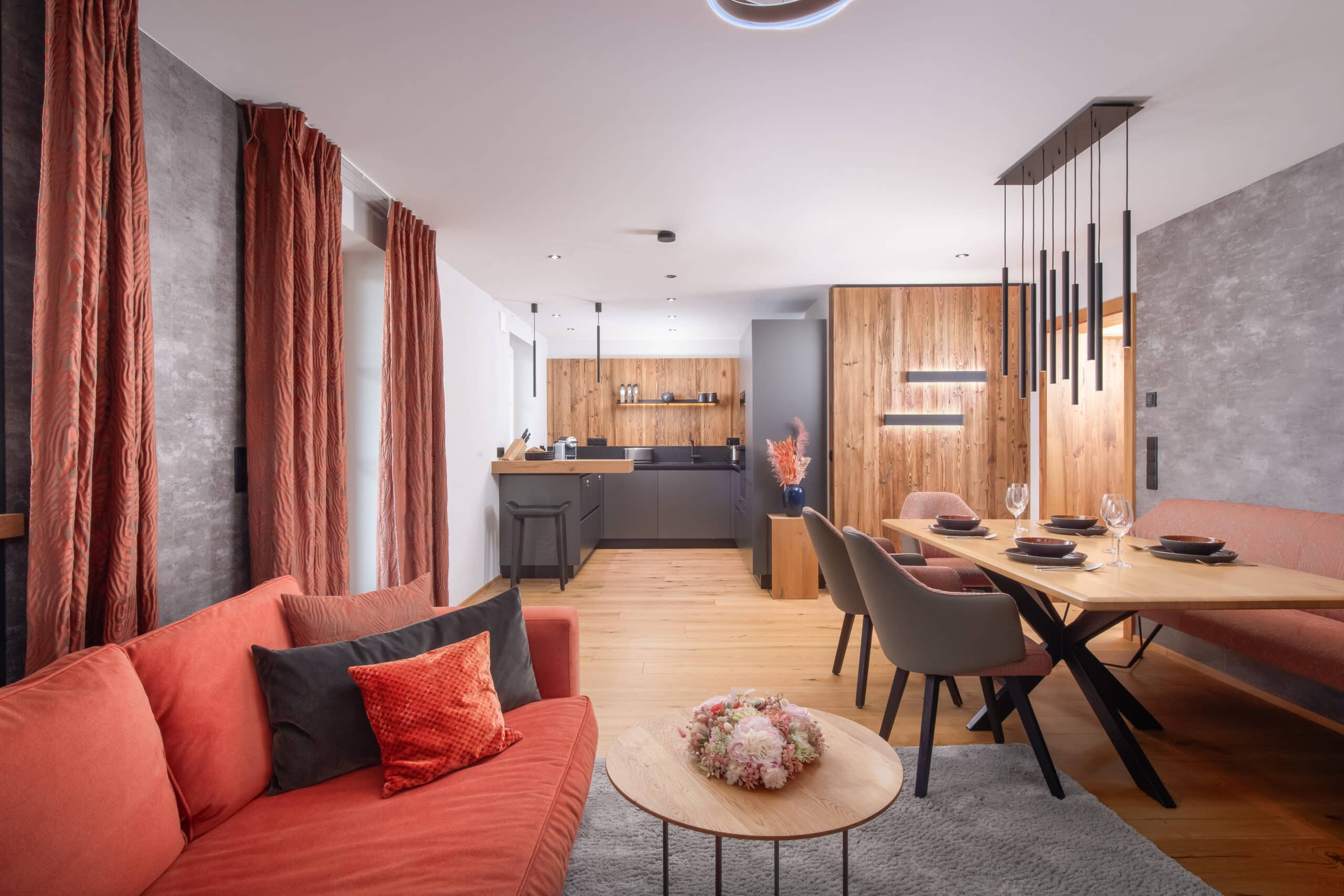 Living-dining area
