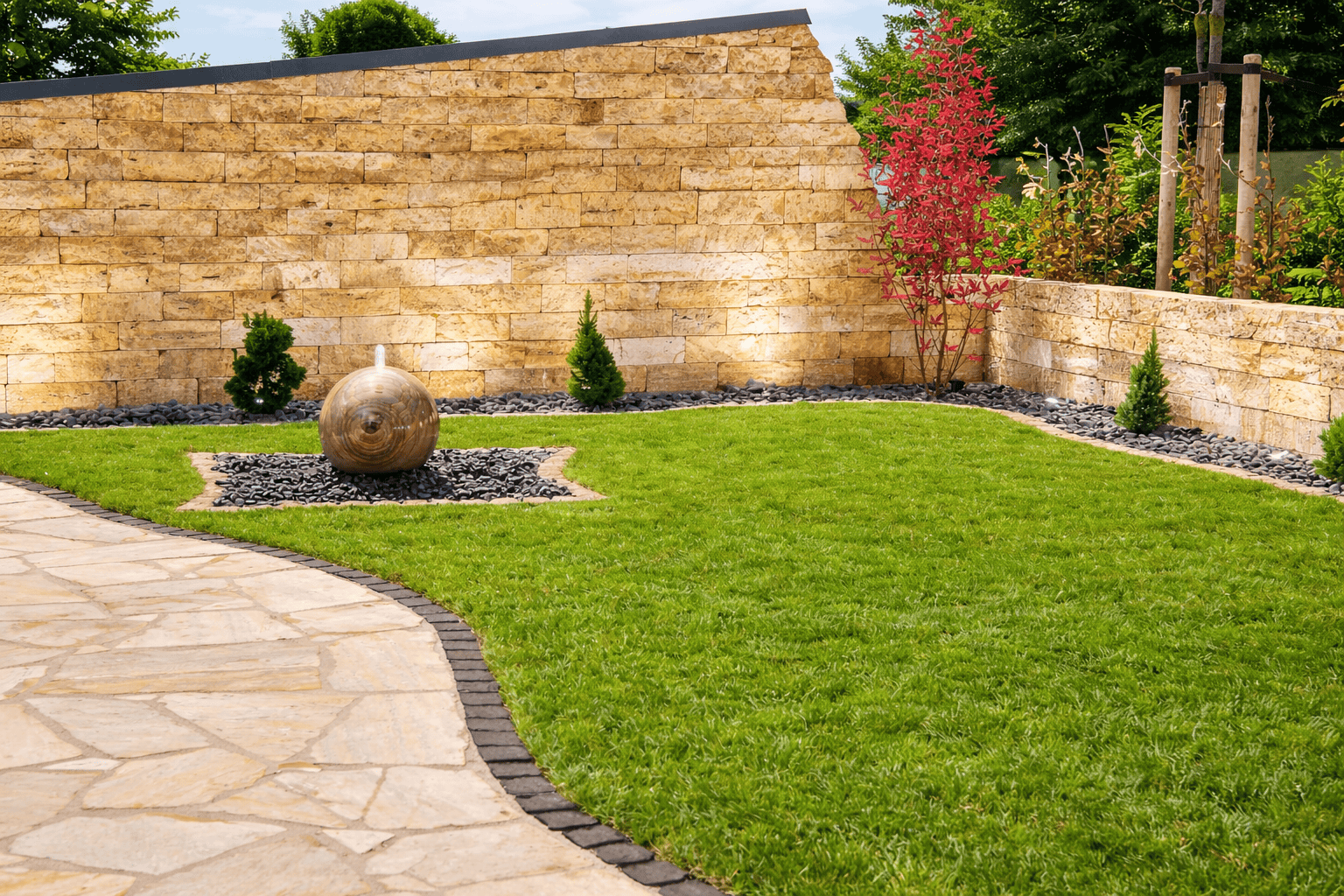 Exklusive Gartengestaltung
