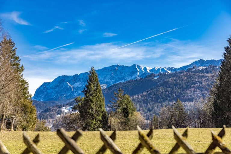 Snow-covered mountains