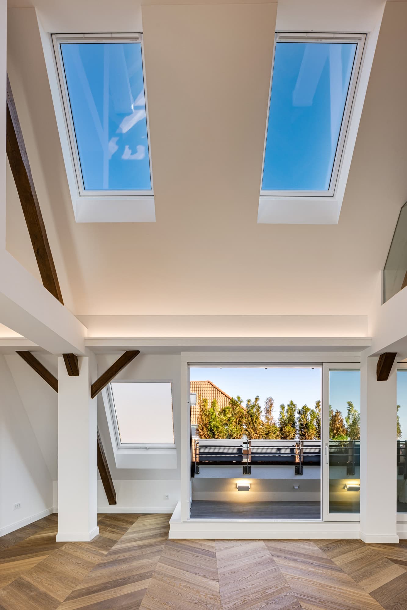 Dachfenster Wohnzimmer