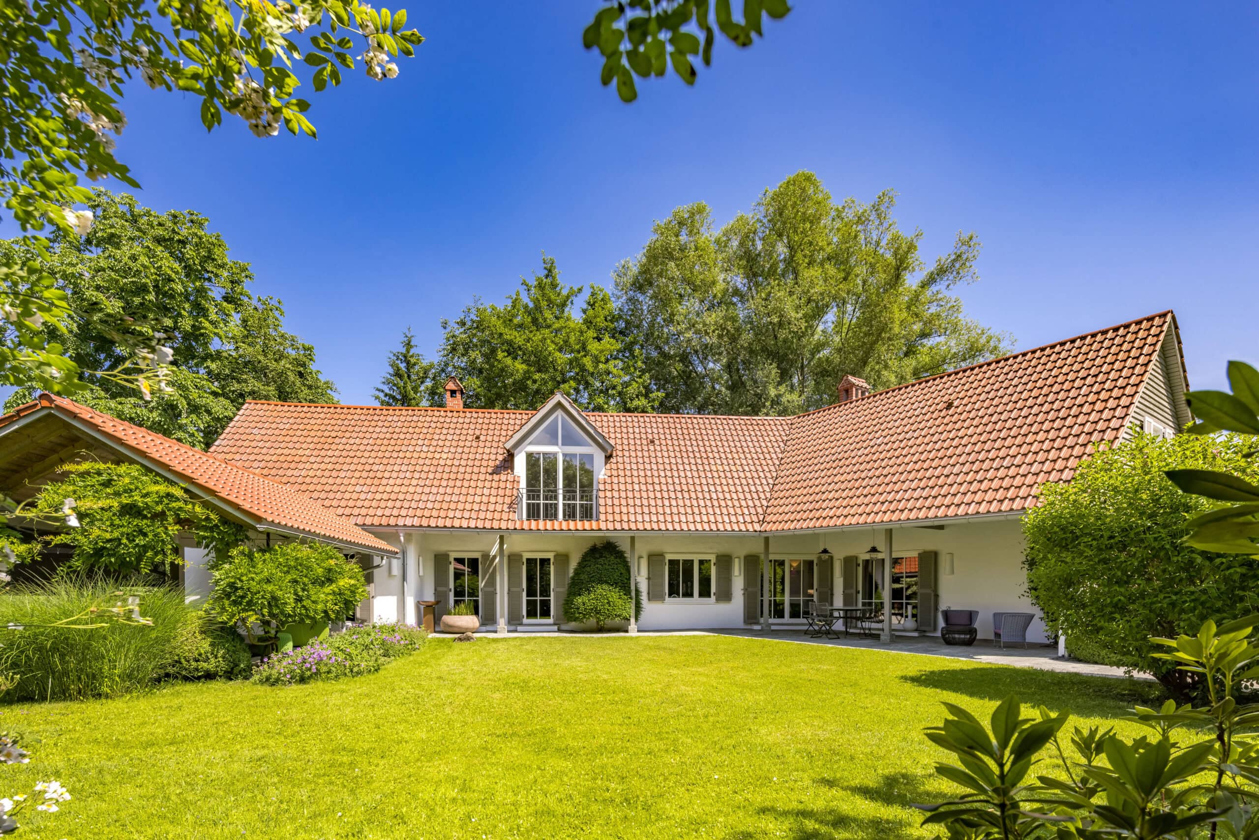 Villa mit Südgarten