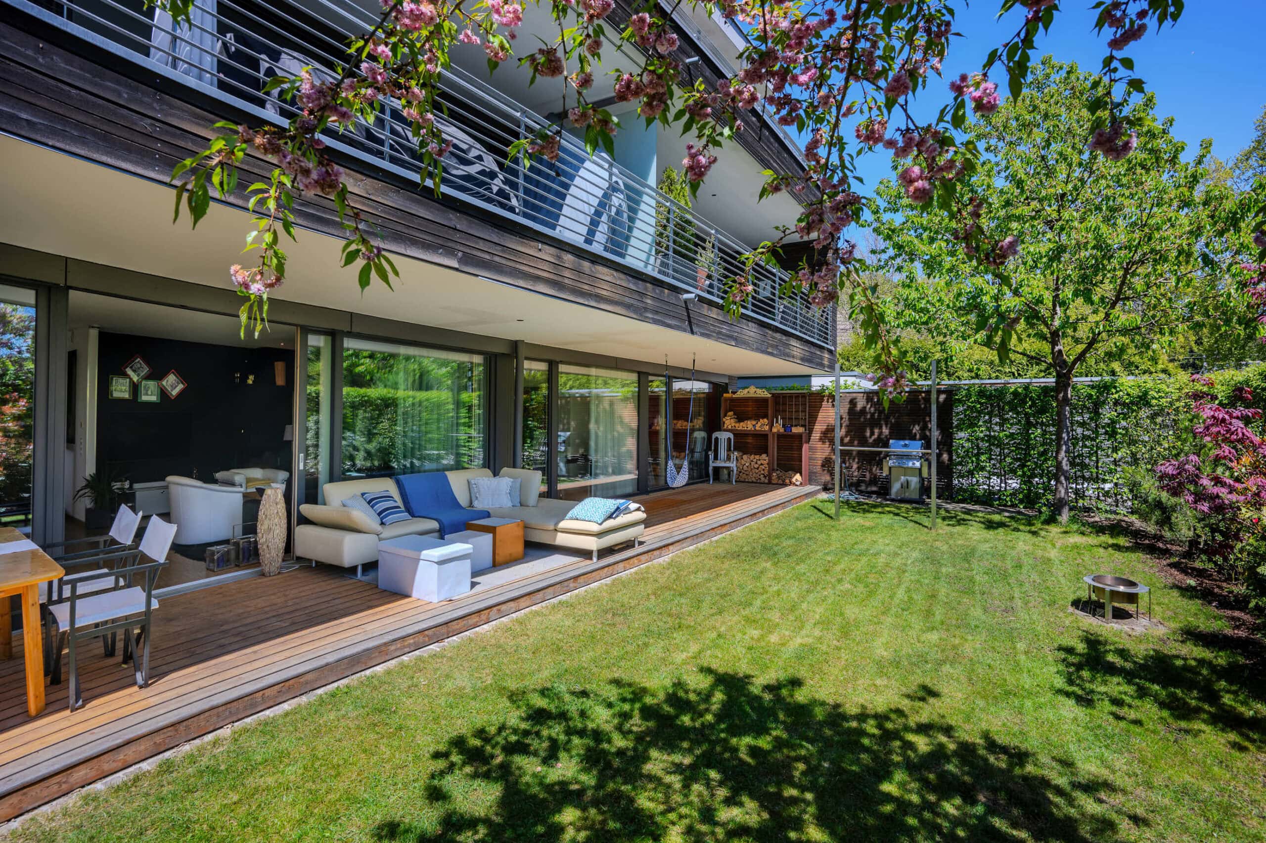 Gartenfassade