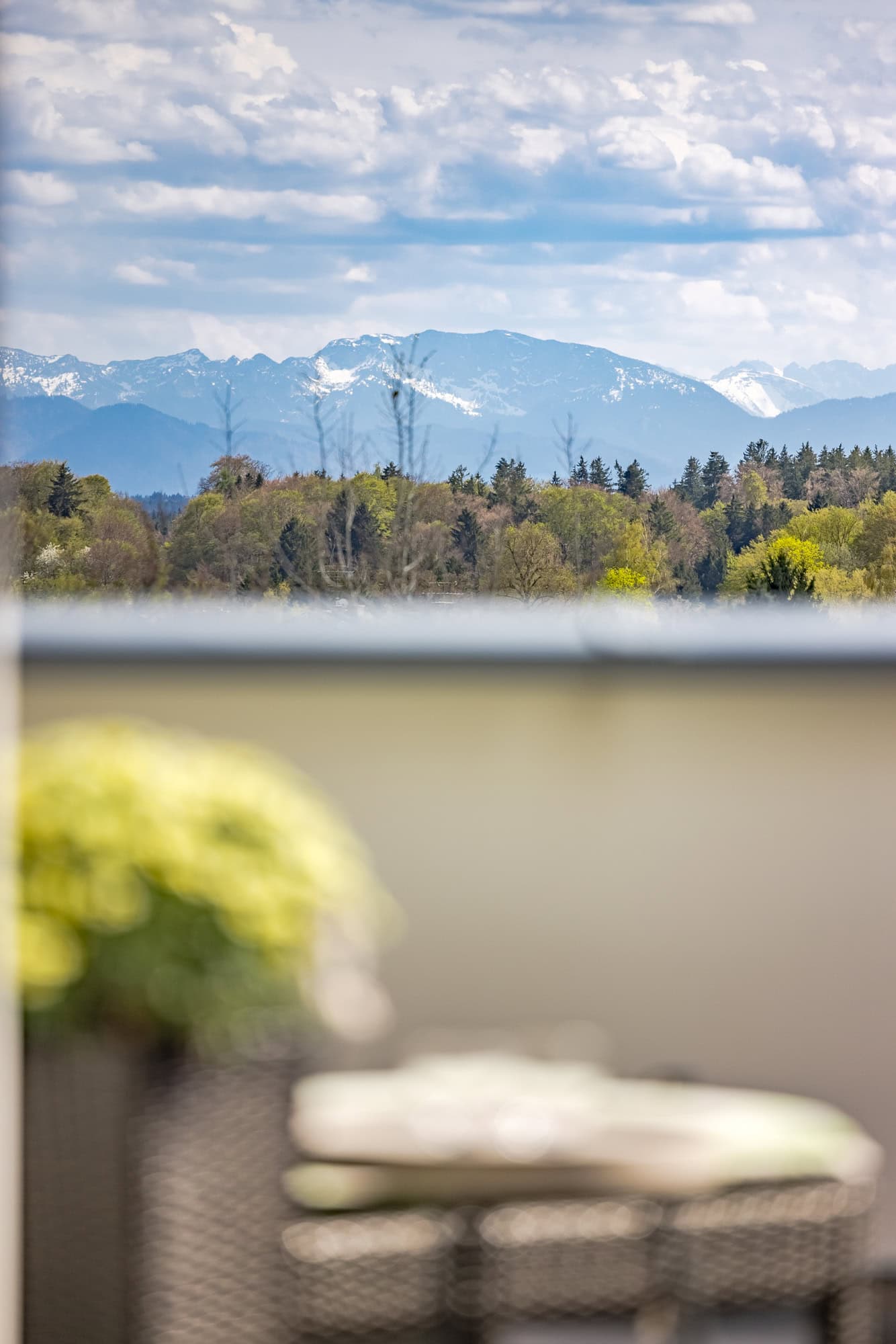Bergblick von der Loggia