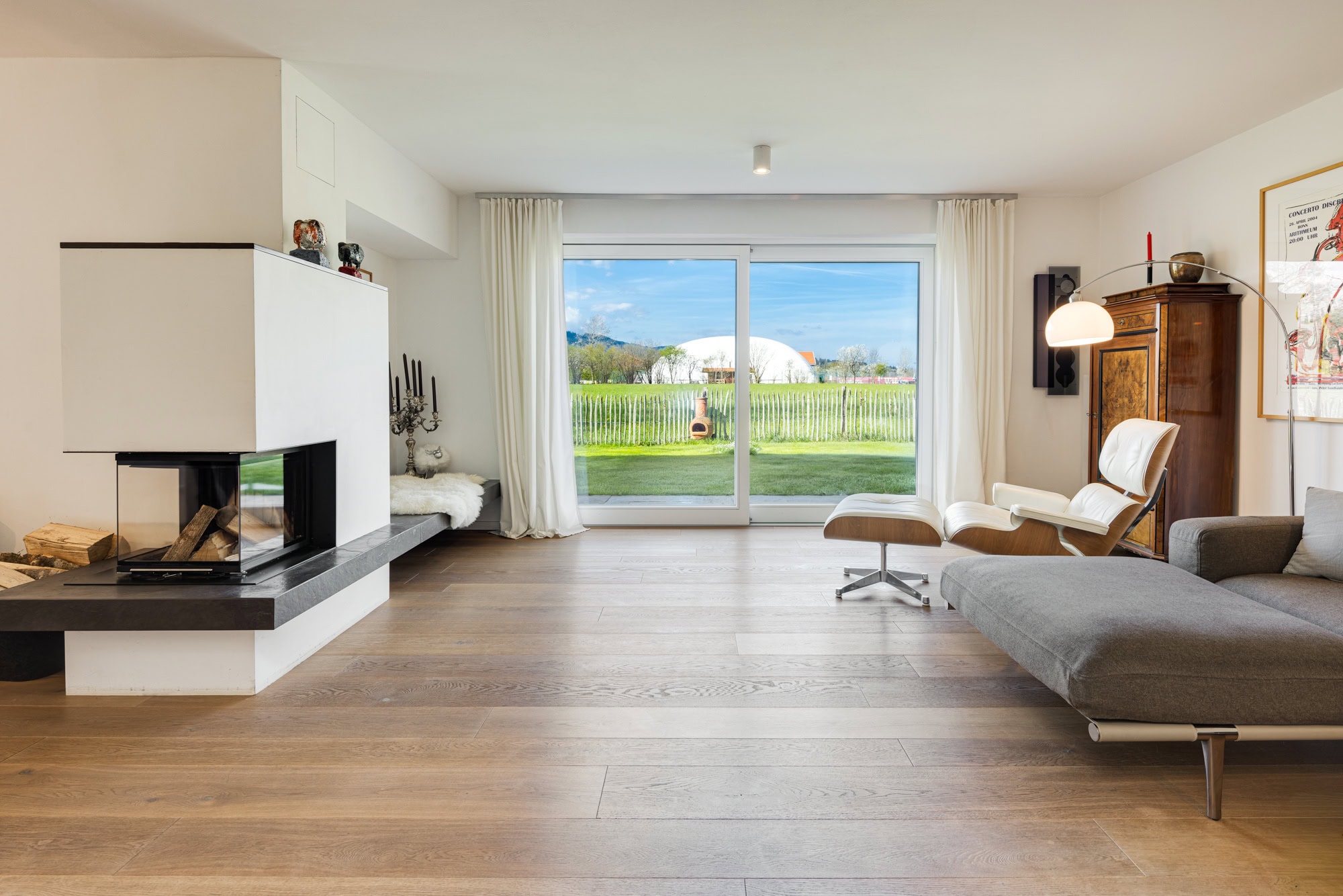 Living room with a view