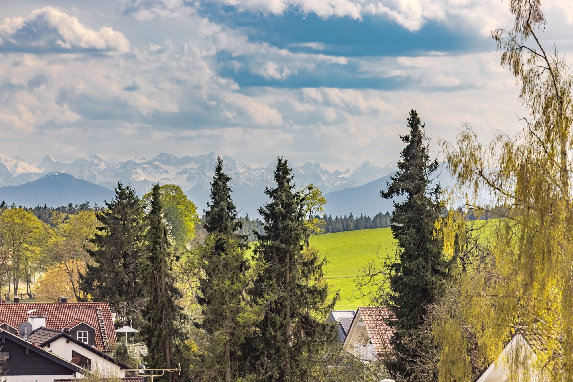Weit- und Bergblick