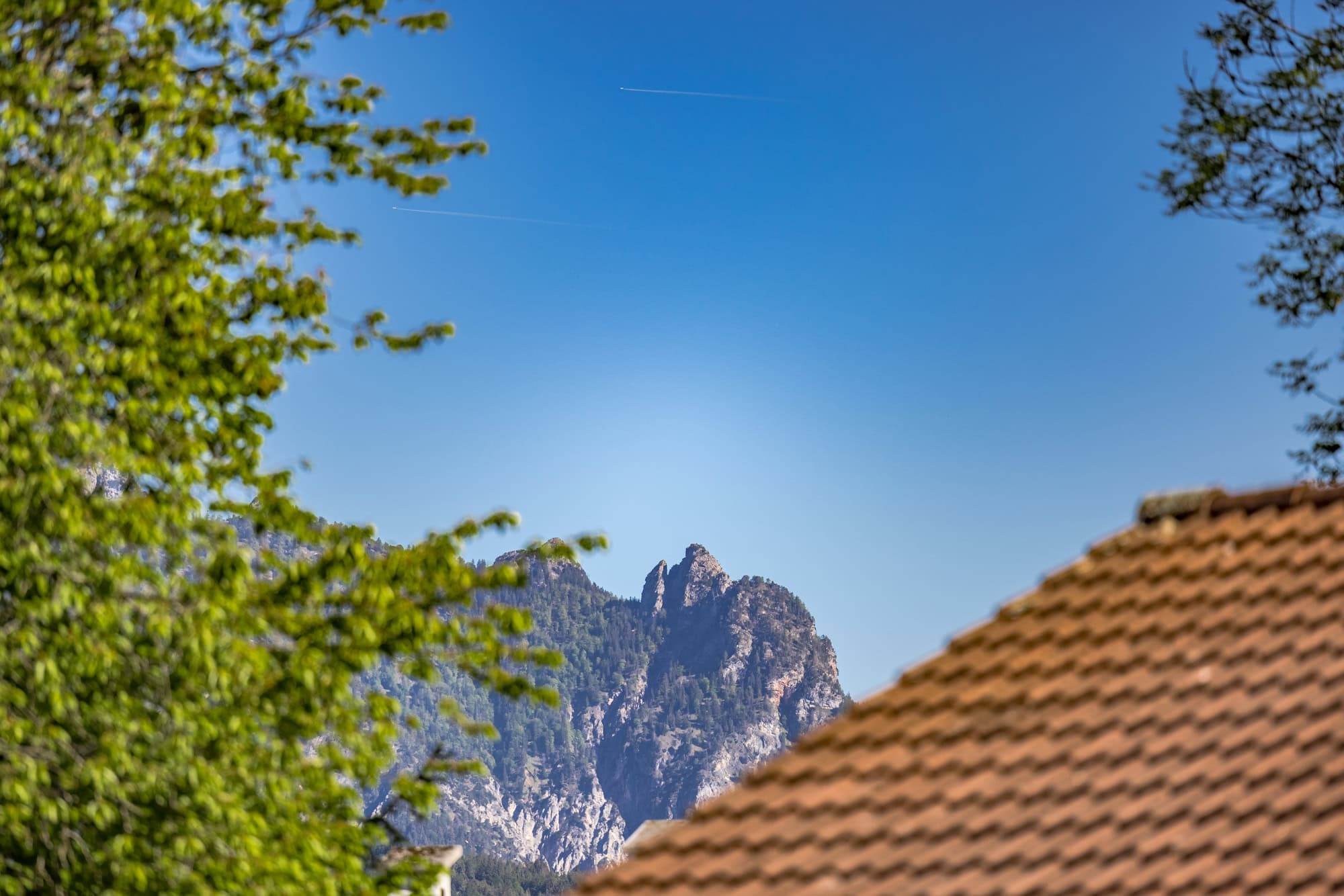 Ausblick Balkon