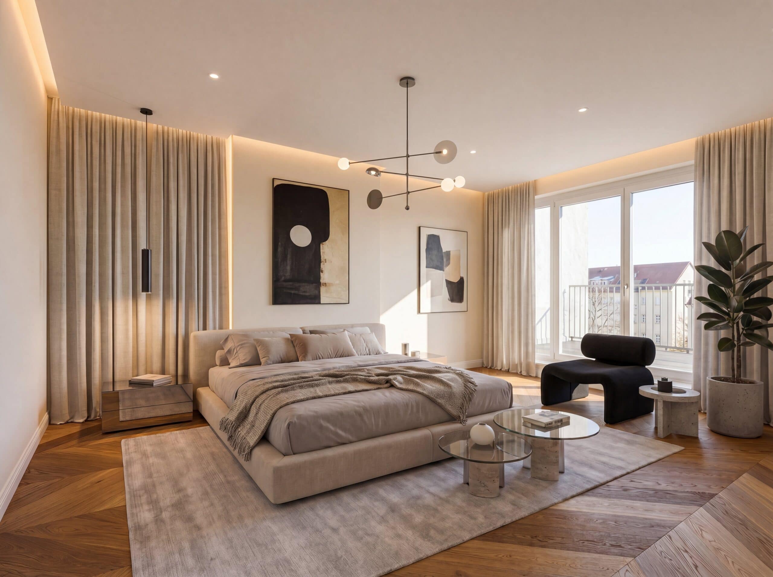Schlafzimmer_Visualisierung