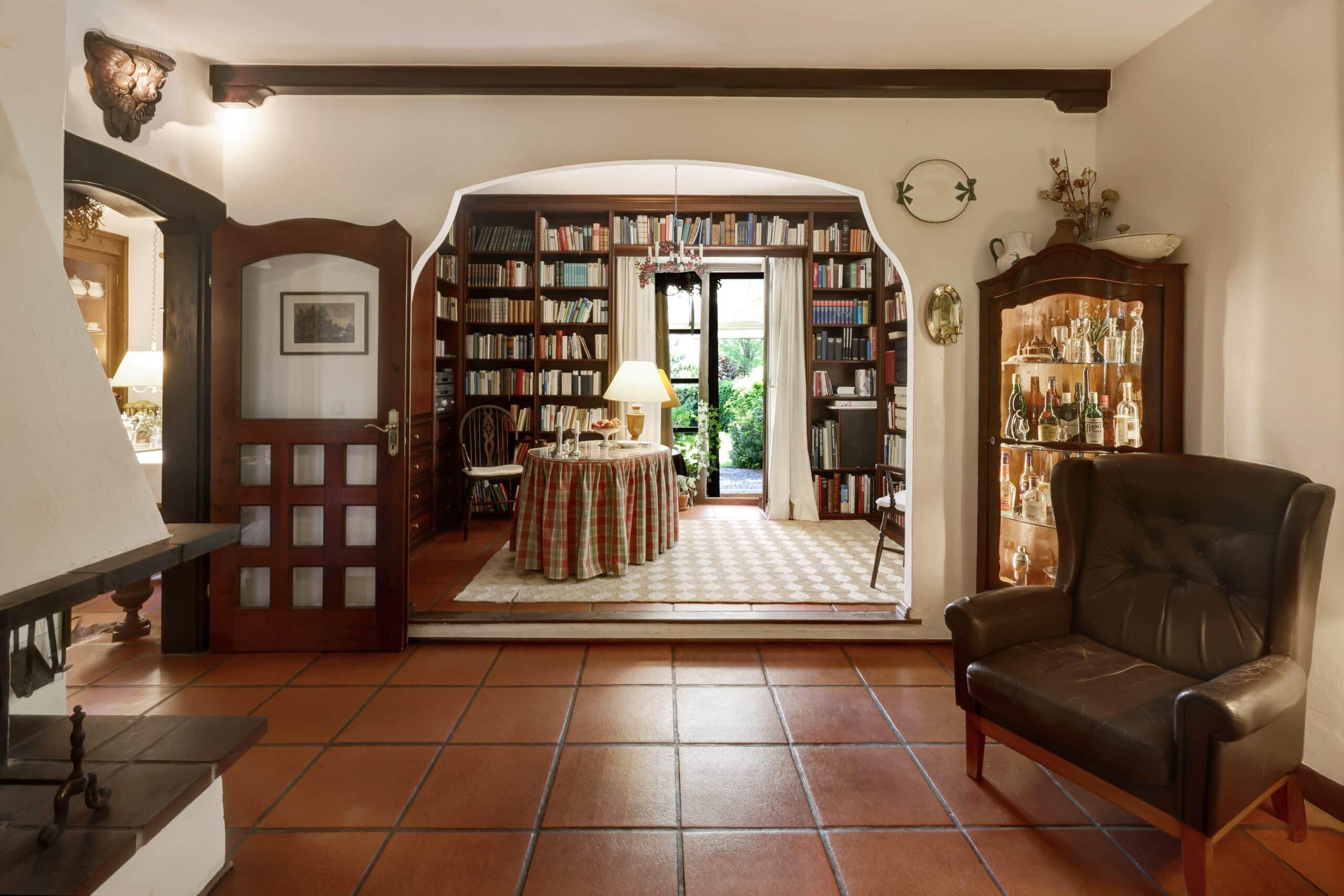 Sitzecke im Wohnzimmer