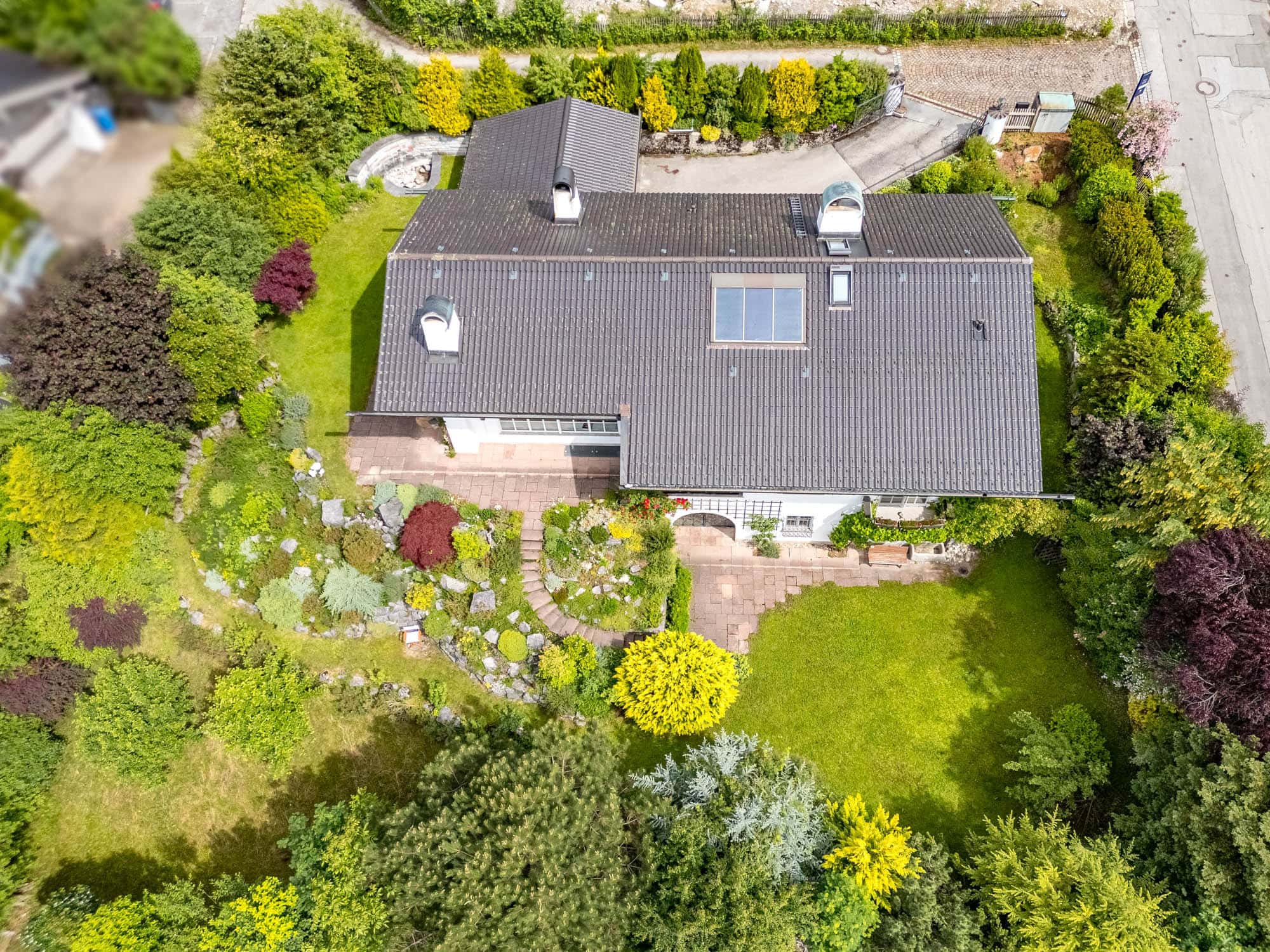Beautifully landscaped property