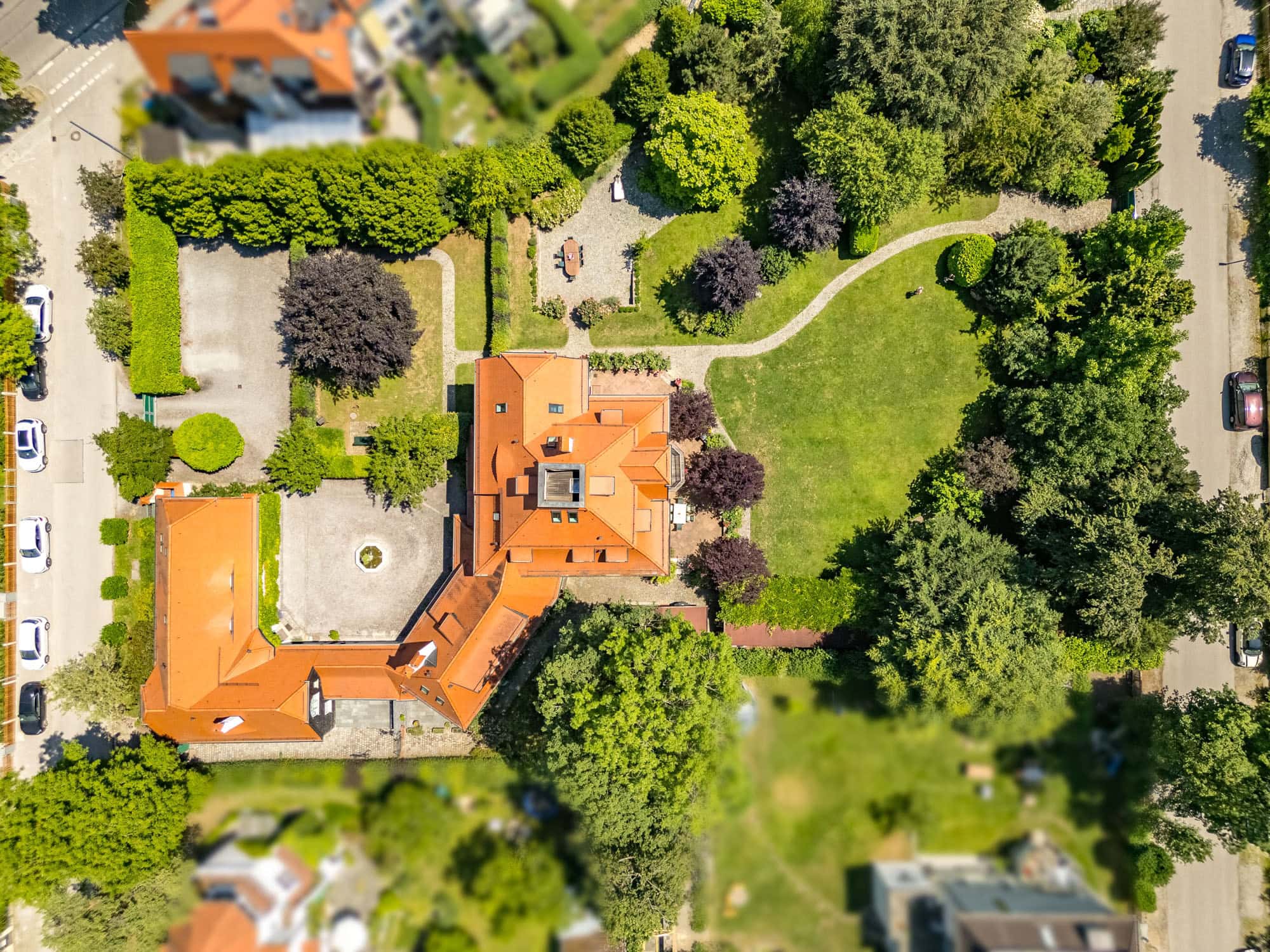 Luftaufnahme Grundstück