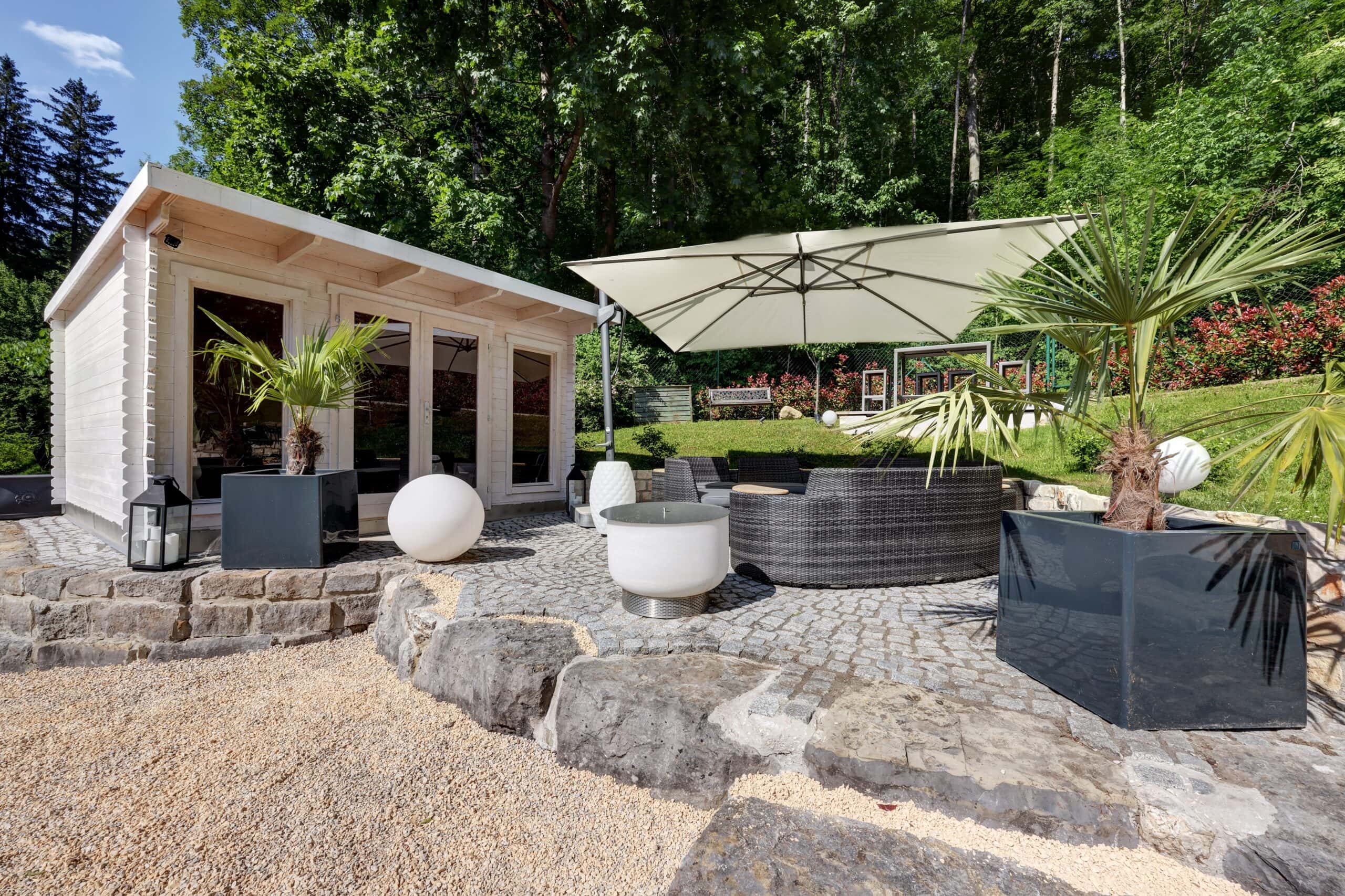 Terrasse Lounge Bereich