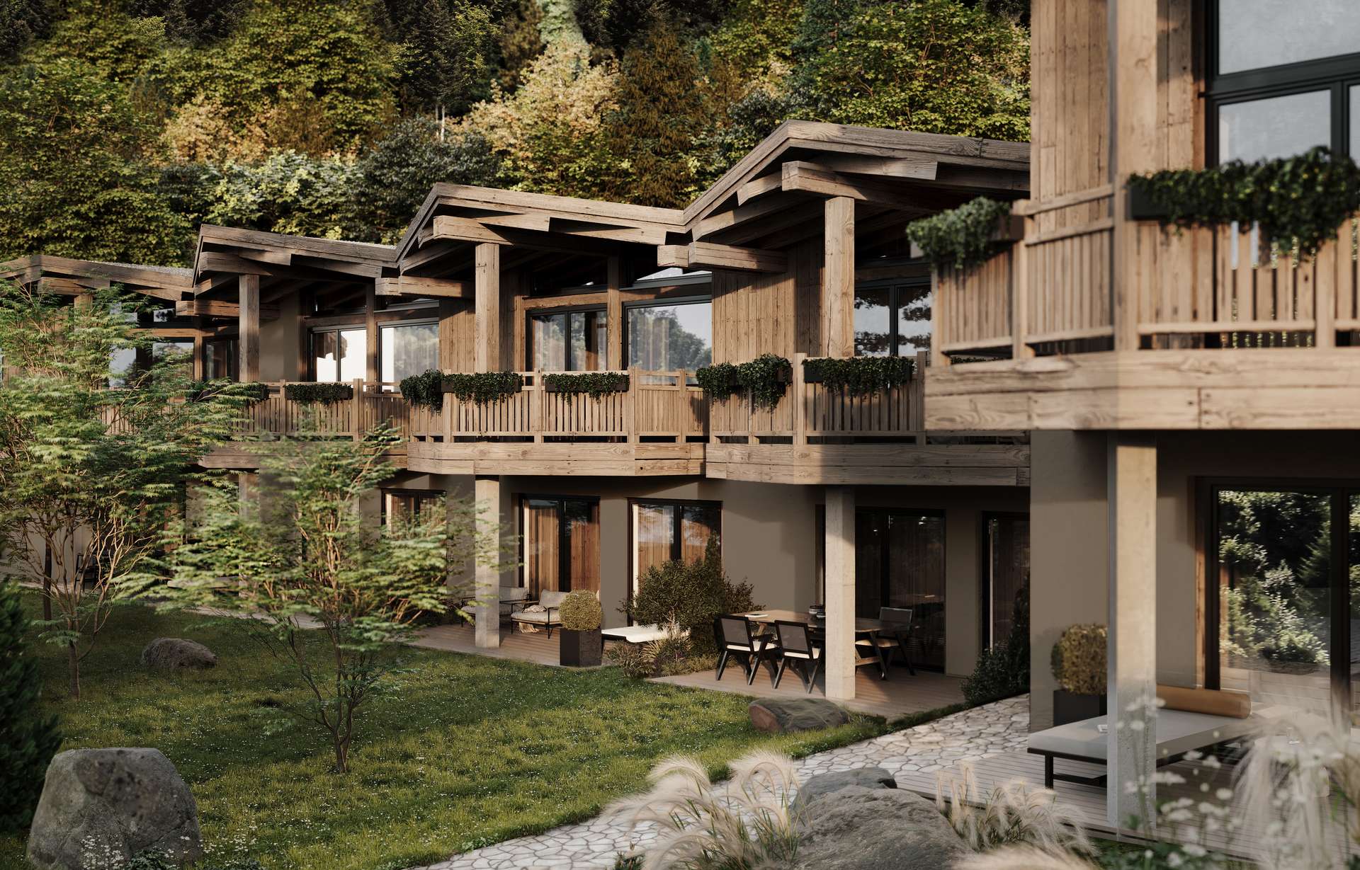 Chalet view