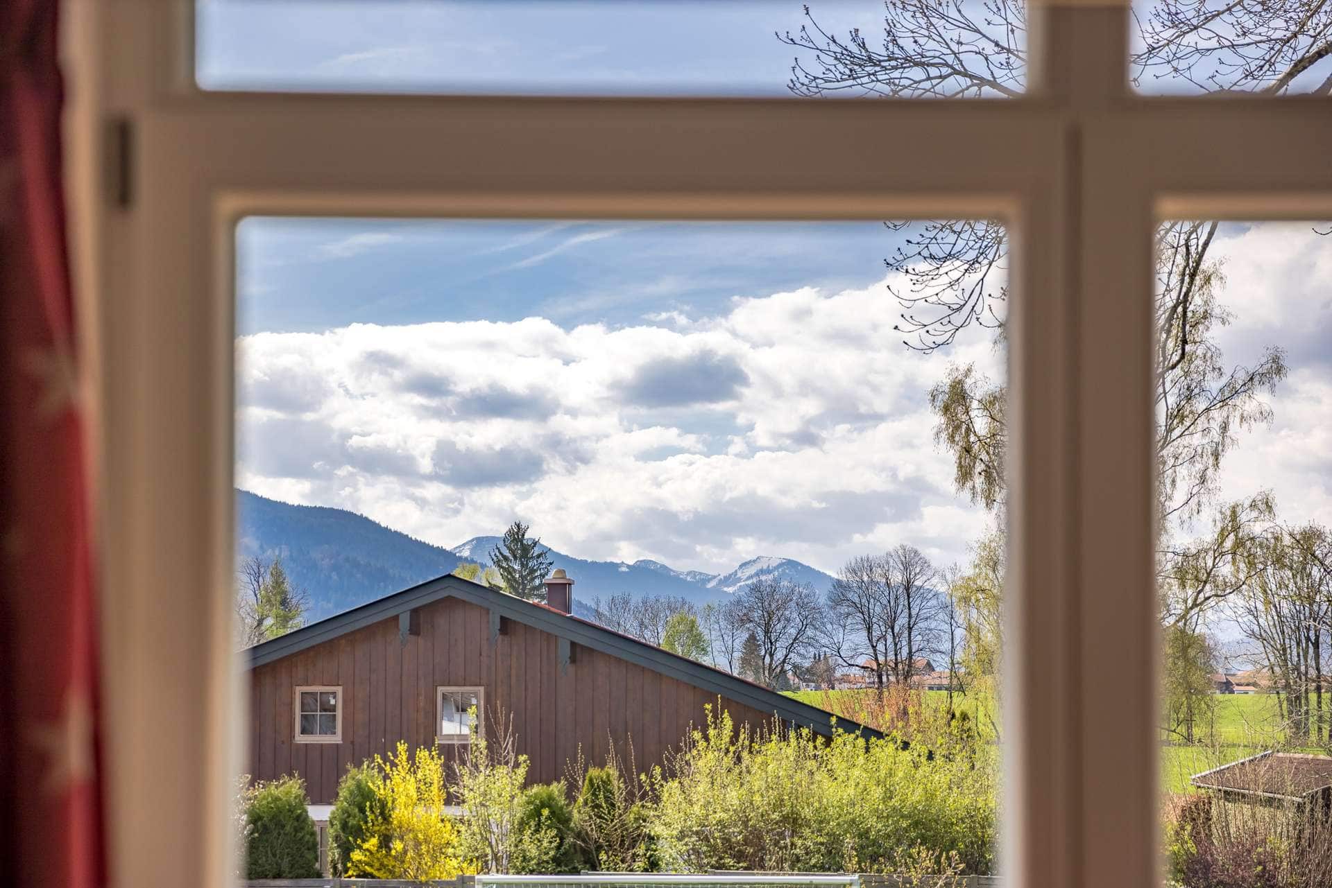 Ausblick in die Berge