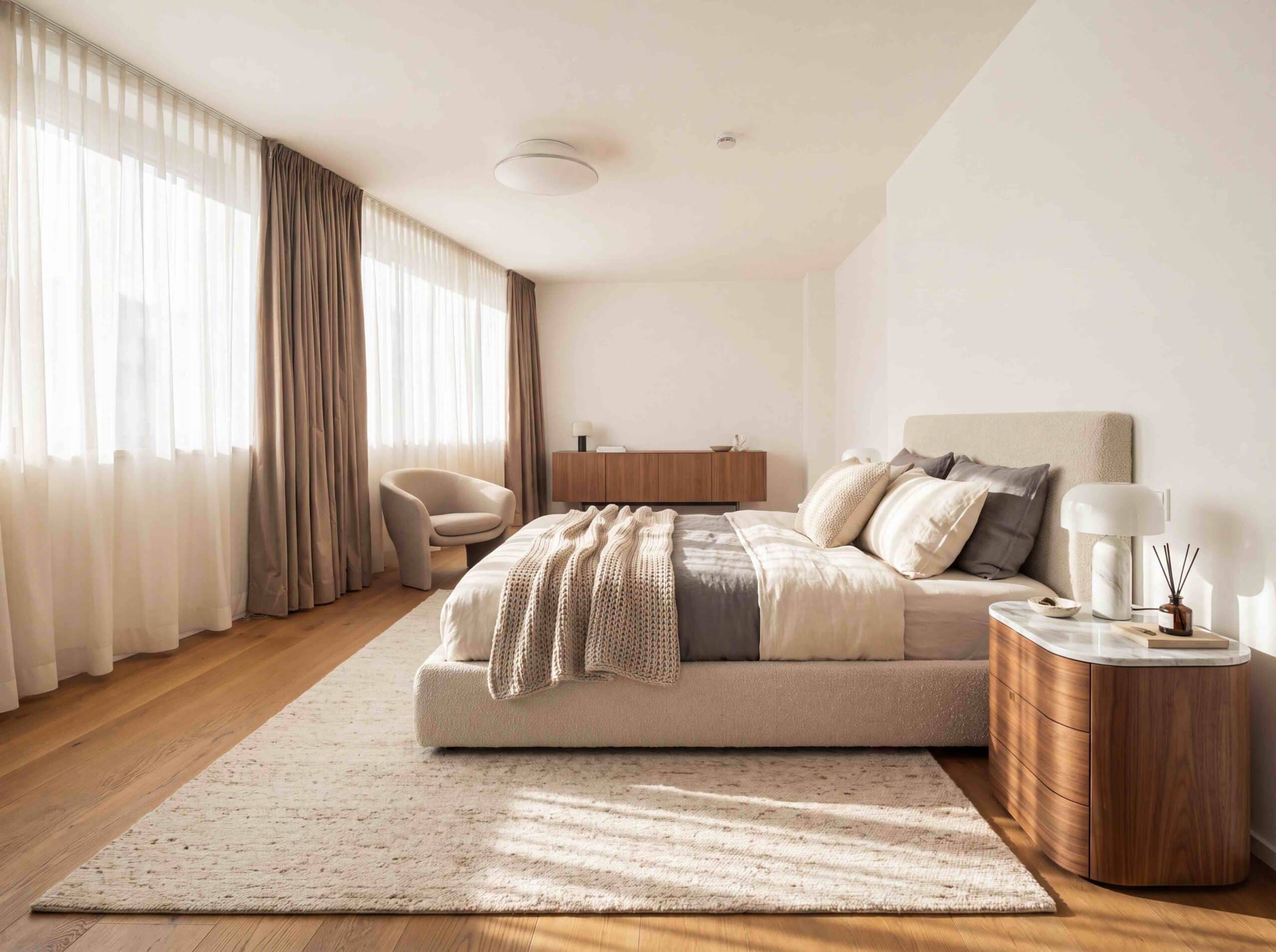 Schlafzimmer Staging