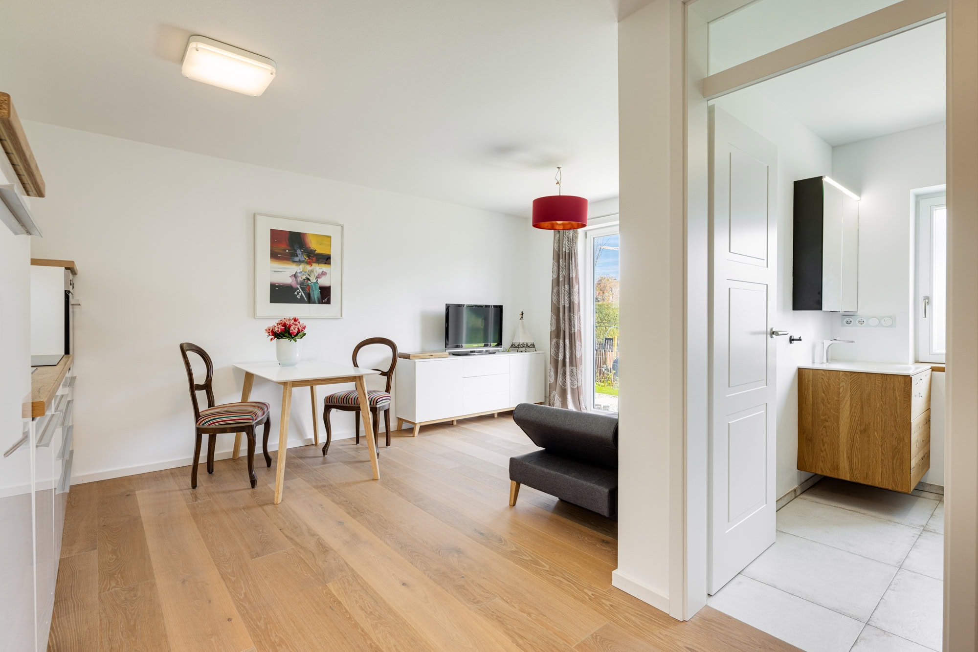 Einliegerwohnung mit Garten