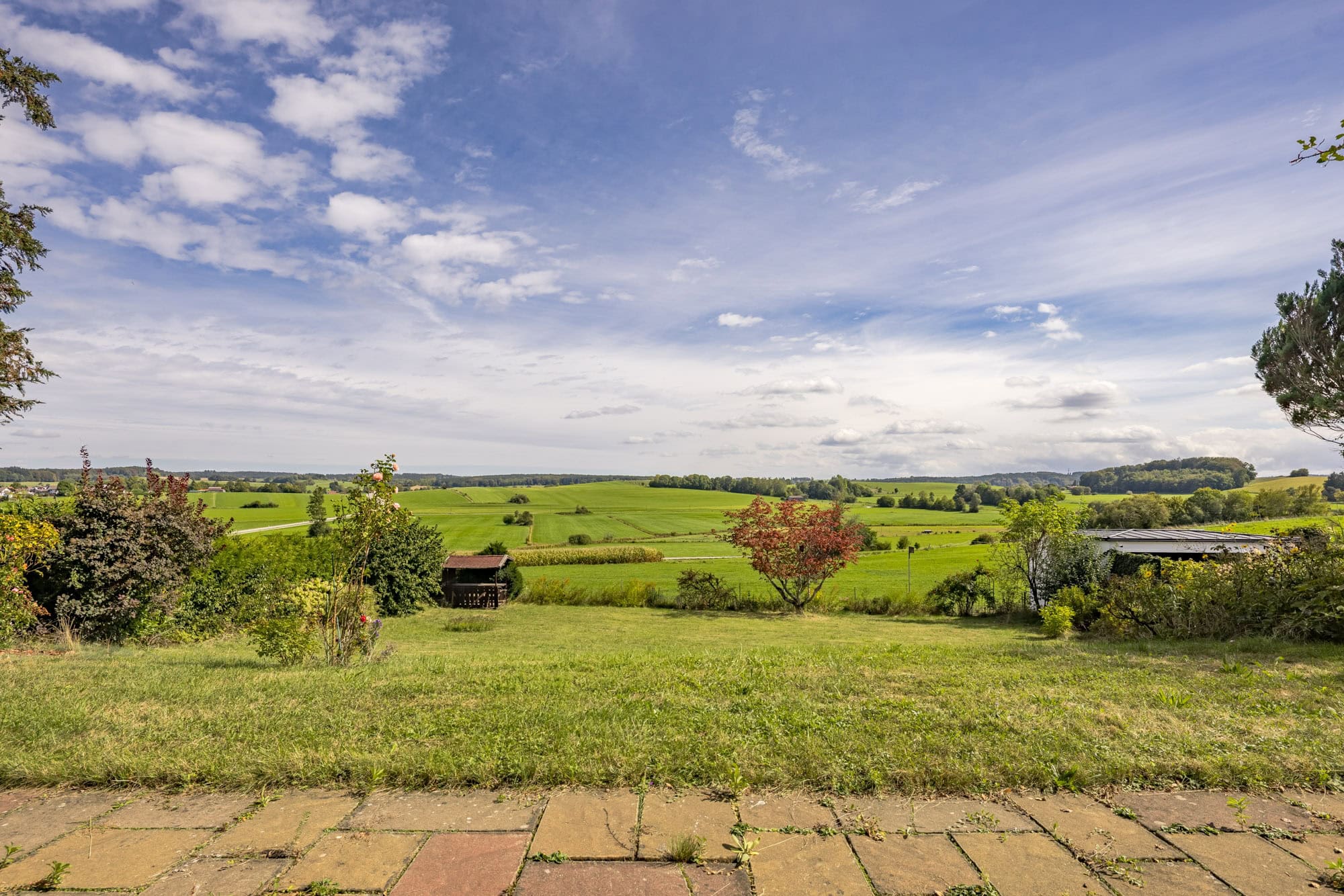 View of the countryside