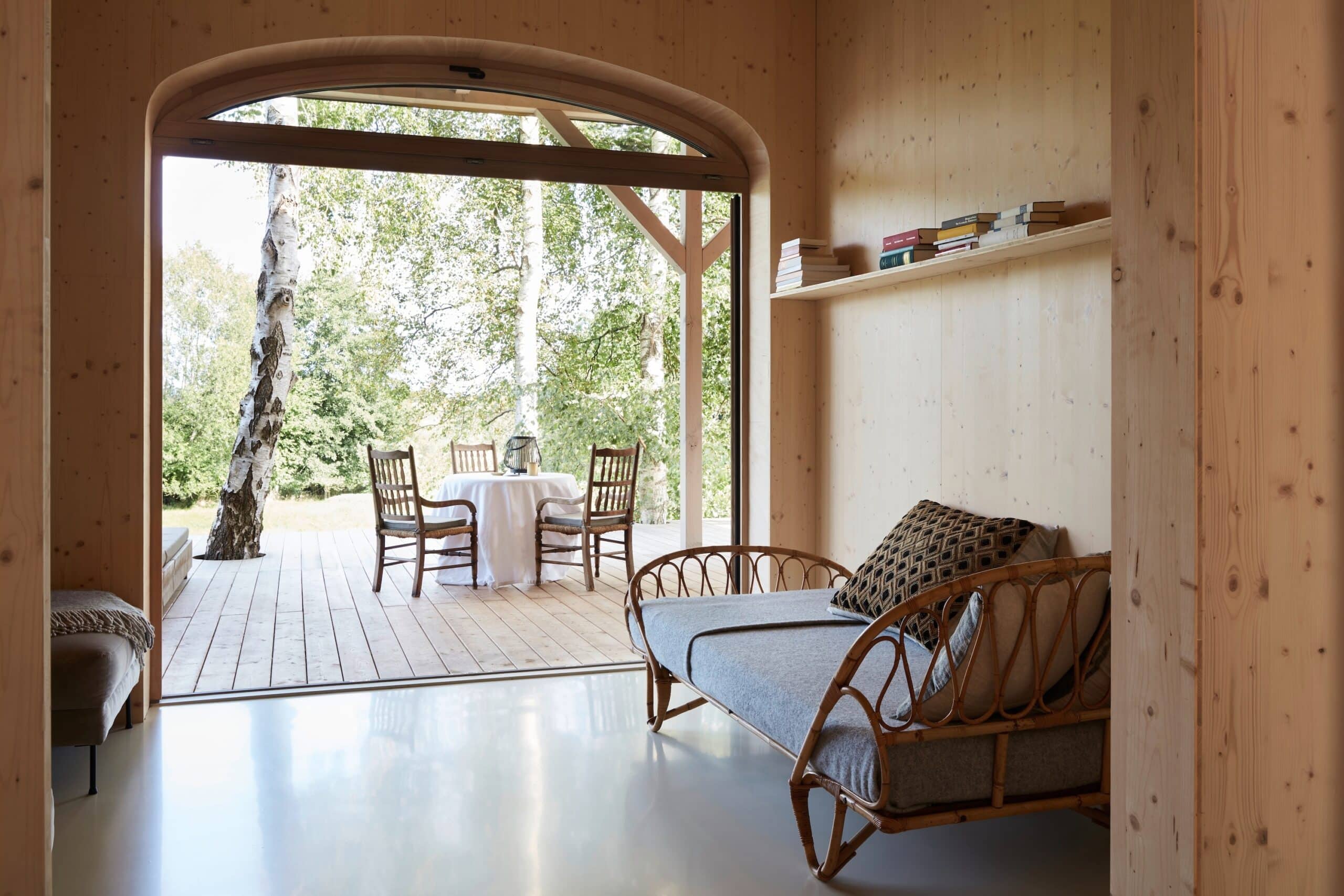 Wohnbereich mit Veranda