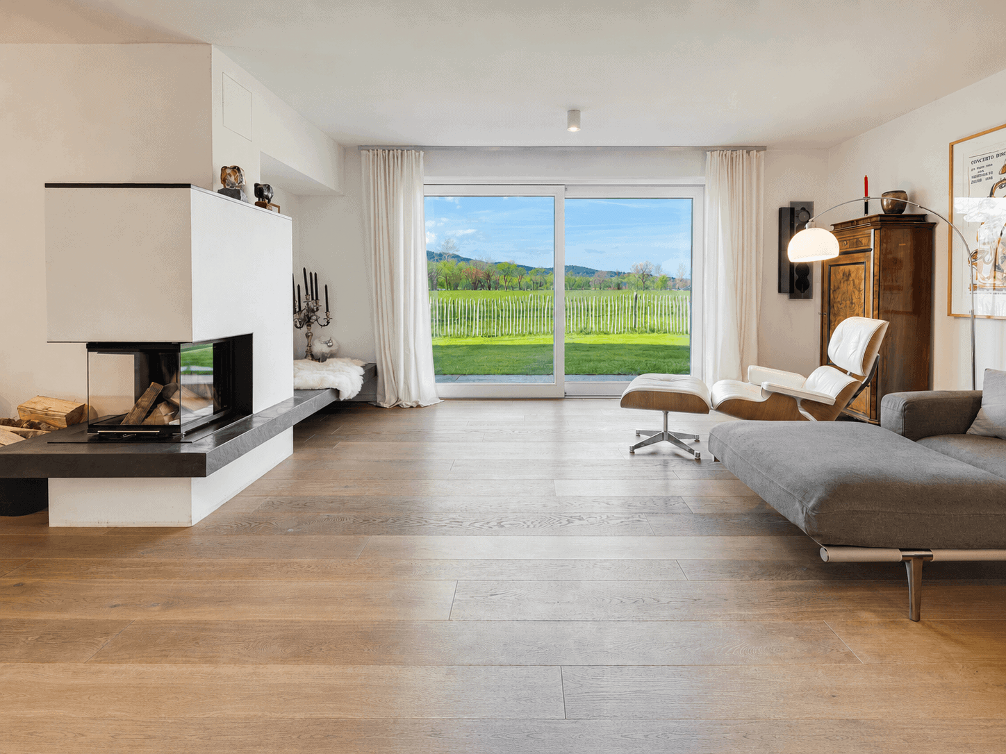 Wohnzimmer mit Ausblick