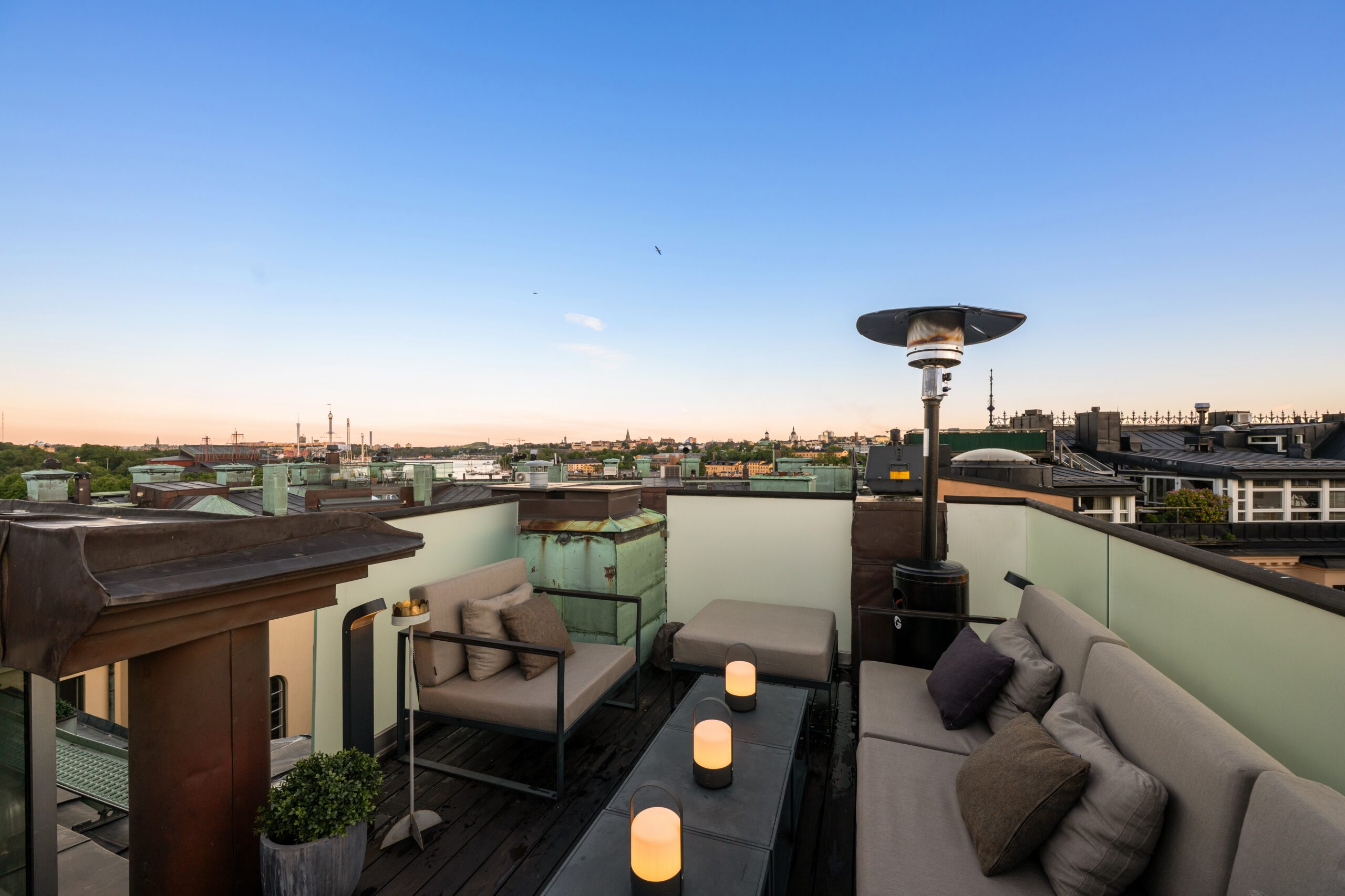 Roof terrace