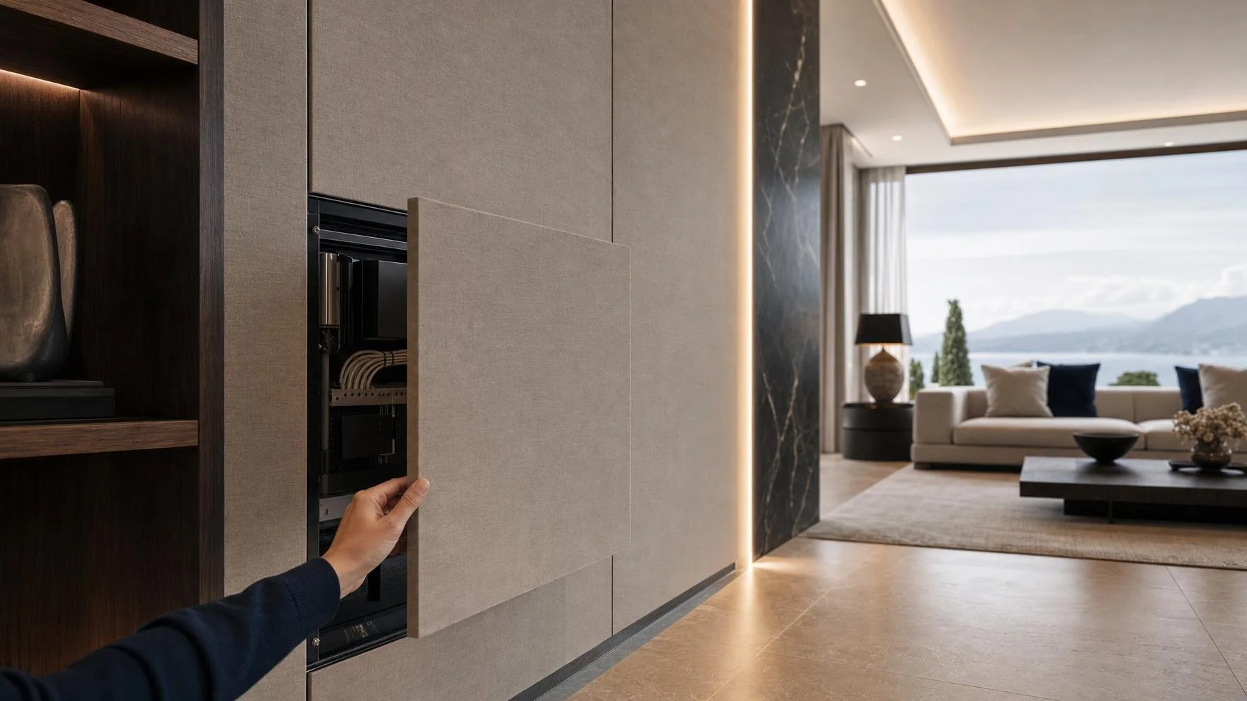 Illustration zu Prinzip 7: Smart-Home-Technik unsichtbar und wartbar machen